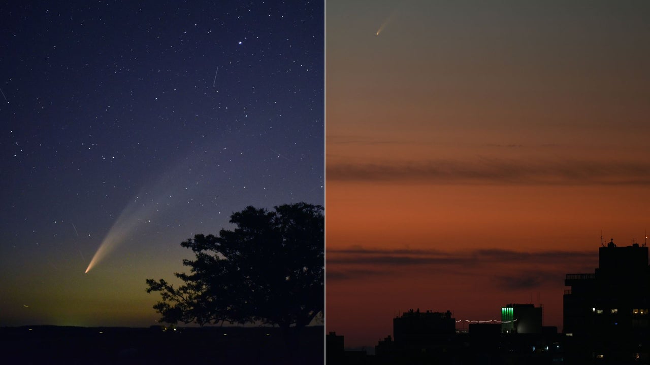 Recomiendan mirar al cielo y aprovechar los últimos días del cometa ATLAS visible: es posible que esté desintegrándose | NTN24.COM