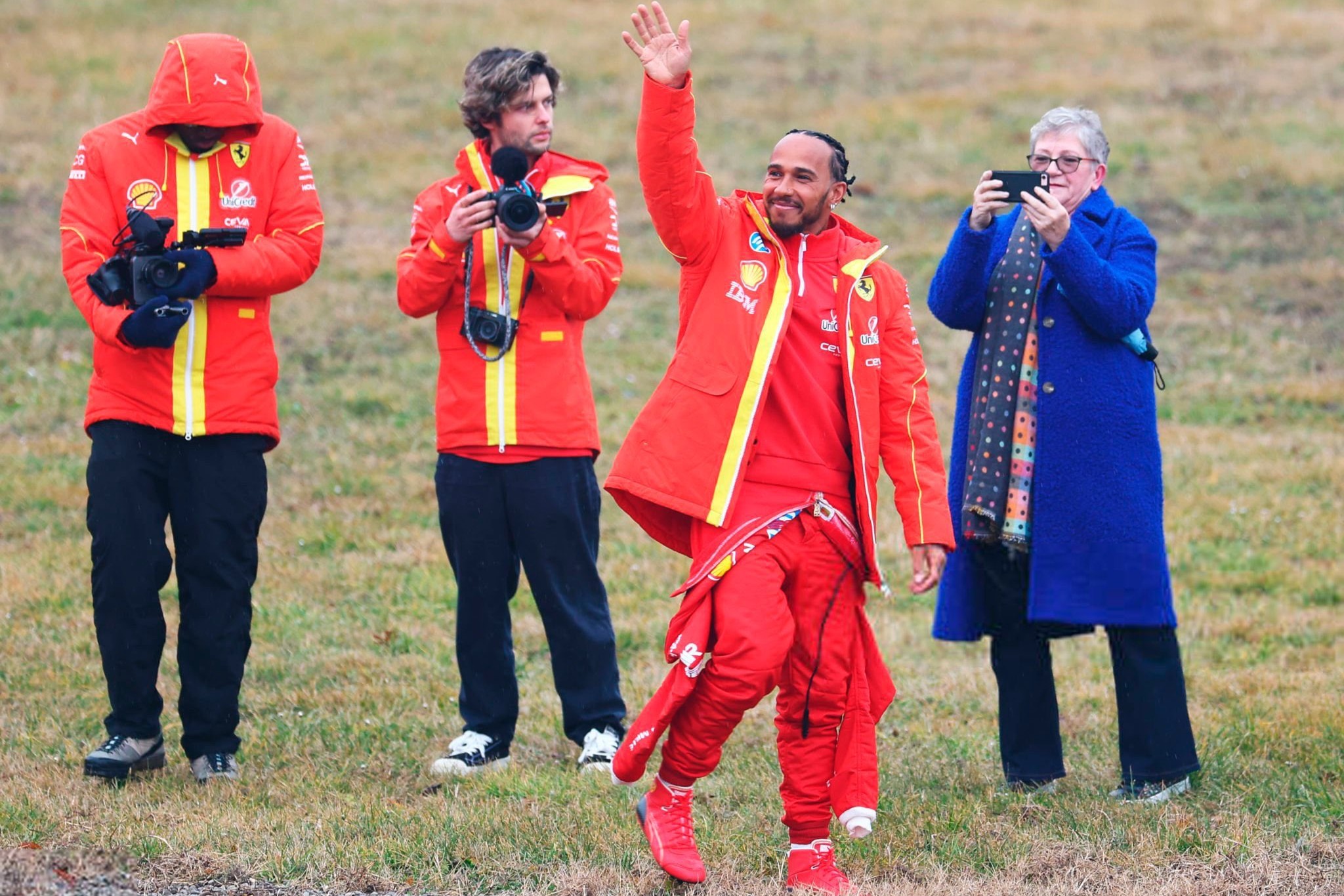 Hamilton reacciona a su primer test con Ferrari: “Ha sido de los mejores momentos de mi vida”