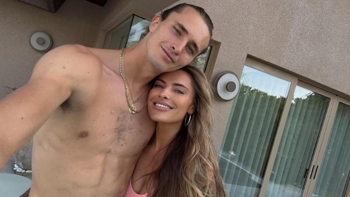 Quién es Sophia Thomalla, la pareja de Zverev