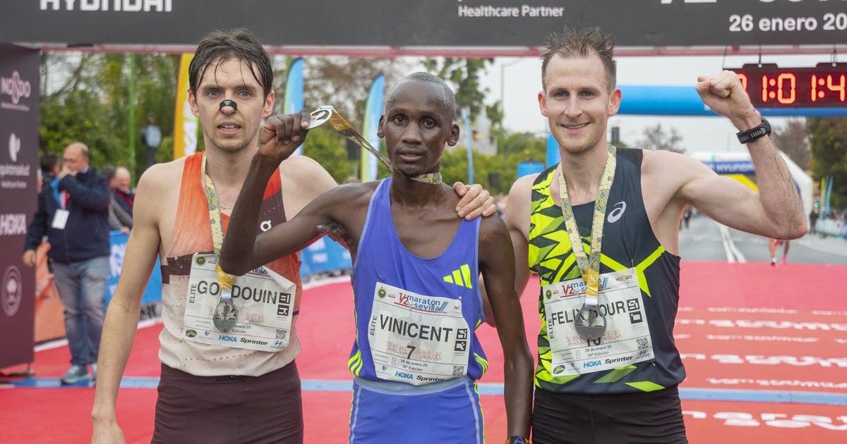 Estos son los premios por categorías del Medio Maratón de Sevilla 2025