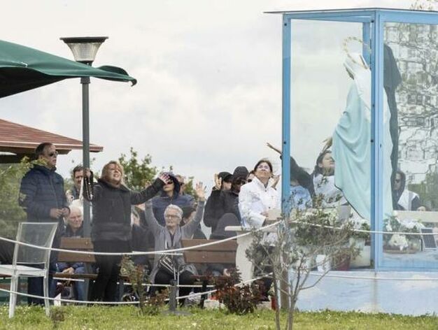 Las lágrimas de la Virgen de Trevignano eran… de una de los videntes