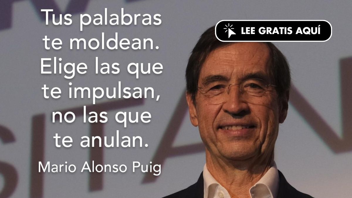 La clave para que empiecen a pasar cosas absolutamente sorprendentes, según Puig