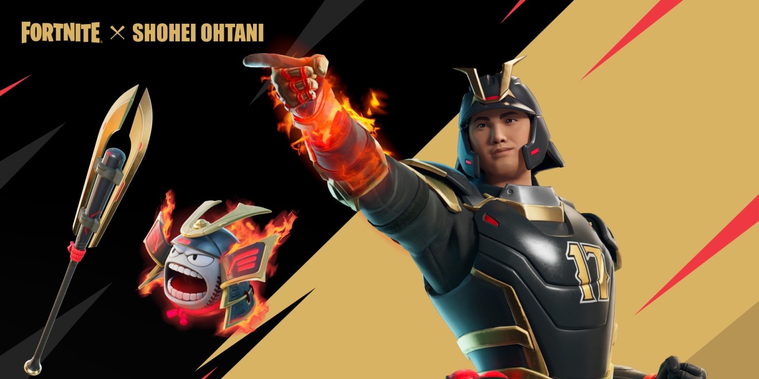 El nuevo hito de Ohtani: Se une a la Serie de Ídolos de Fortnite